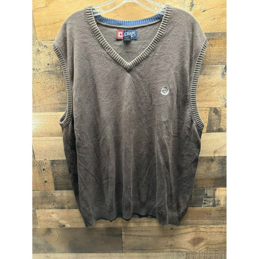 Chaps‎ Men's Vest Size X-Large